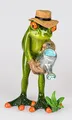 Produktbild: Formano Dekofigur Frosch Gärtner mit Gießkanne handbemalt