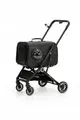 Produktbild: Hundebuggy Hundewagen bis 25 kg 2in1 Haustiertransportbox für Hunde und Katzen