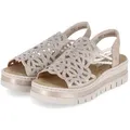 Produktbild: Rieker Rieker V4941-60 Damen Synthetik beige Sandalette beige 41 EU