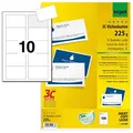 Produktbild: SIGEL Visitenkarten LP850 satiniert weiß 225 g/qm, 100 St.
