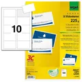 Produktbild: SIGEL Visitenkarten LP850 satiniert weiß 225 g/qm, 100 St.
