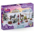 Produktbild: Schleich Horse Club - Weihnachtswunder Fohlenaufzucht (99178)