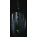 Produktbild: Razer Naga V2 Pro 30000 DPI Wireless RF/Bluetooth/USB-C Maus 20 Tasten RGB Schwarz - Schwarz