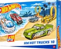 Produktbild: Hot Wheels Spielzeugtrucks im Maßstab 1:64,Set mit 10 Die-Cast Stunt,Utility-und Racing-Fahrzeugen und weiteren Spielzeug-Pick-ups,Transportern,Moderne und Retro-Modelle(Stile können abweichen),HYM97