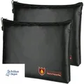 Produktbild: Feuerfeste Dokumententasche 34x25cm Wasserdicht Reißvers