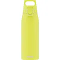 Produktbild: SIGG - Edelstahl Trinkflasche - Shield ONE Ultra Lemon - Für Kohlensäurehaltige Getränke Geeignet - Auslaufsicher - Federleicht - BPA-frei - Outdoor & Fitness - helles Zitronengelb - 1L