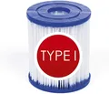 Produktbild: Bestway Filter Kartusche Typ I Pool Filterpumpe Filterpatrone Ersatzfilter 58093