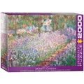 Produktbild: Eurographics 2000 Teile - Monets Garten, Monet, Verschiedene Farben