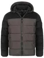Produktbild: Indicode Herren INLockly Steppjacke mit Kapuze | Herrenjacke Winterjacke Freizeitjacke Männer Raven, L