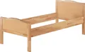 Produktbild: Seniorenbett extra hoch Einzelbett 90x200 Massivholzbett Buche natur Zubehör wählbar V-60.70-09Federleisten