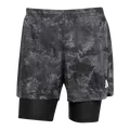 Produktbild: ADIDAS OWN THE RUN SPRAY DYE 2-IN-1 SHORTS Herren GREY FOUR/BLACK S JN9680.05S