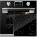 Produktbild: Kaiser Küchengeräte Einbau-Backofen, Schwarz, Metall, 59.4x59.4x55.6 cm, Küchengeräte, Küchenelektrogeräte, Backöfen, Backofen-Sets