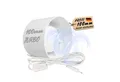 Produktbild: TronicXL Wandventilator 100mm Abluft Zuluft Lüfter Inline Ventilator mit Kabel Stecker 230V, Badlüfter Badezimmer Bad Küche Keller Garage Einbau