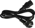 Produktbild: vhbw Netzkabel Schutzkontaktstecker für Kaltgeräte z.B. PC Monitor Computer Drucker - C13 Buchse, 1,2 m