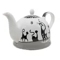Produktbild: Teekanne Kaffeekanne Katze Porzellan Jameson & Tailor