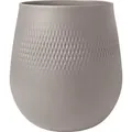 Produktbild: Villeroy & Boch Manufacture Collier taupe Vase Carré groß 20,5x20,5x22,5cm