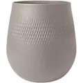 Produktbild: Villeroy & Boch Vase, Taupe, Keramik, 22.5 cm, Dekoration, Vasen, Keramikvasen