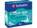 Produktbild: VERBATIM 43285 DVD-RW 4X Rohling
