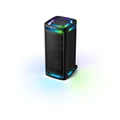 Produktbild: Sony ULT Tower 9 - Ultimativer Bluetooth-Party-Lautsprecher, 25 Stunden Batterie- und Netzbetrieb, 2 ULT Power Sound Modi, X-Balanced Speaker, 360° Beleuchtung & Sound, Karaoke-Eingänge - Schwarz