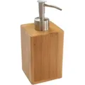 Produktbild: Seifenspender Bambus 200ml Volumen Pumpspender, Seifendosierer, nachfüllbar