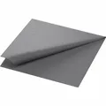 Produktbild: 250 DUNI Servietten, granit grey, 3-lag., 33x33 cm, 1/4