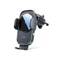 Produktbild: Auckly 15W Fast Wireless Charger Auto Handyhalterung Mit Ladefunktion Automatischer Induktion Motor Betrieb Qi Ladestation Auto Kfz Handy Halterung Auto Lüftung für iPhone Samsung Huawei LG usw