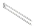 Produktbild: HEWI Handtuchhalter System 162 verchromt, Länge 446mm, Arme schwenkbar - 162.09.10040