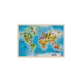 Produktbild: Einlegepuzzle Welt