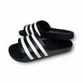 Produktbild: Adidas Adilette Aqua Slide Schwarz weiß Schlappe Badelatschen Sauna Gr. 42