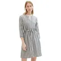 Produktbild: TOM TAILOR Sommerkleid STRIPED aus Viskose bunt XXL (44)