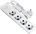Produktbild: Gunsan Steckdosenleiste 4-fach 2m mit Schalter und erhöhtem Berührungsschutz