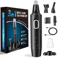 Produktbild: Nasenhaartrimmer USB Wiederaufladbar Nasenhaarschneider 3 in 1 Set Ohrhaarsch...