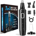 Produktbild: Nasenhaartrimmer 3 in 1 Set  USB wiederaufladbar Ohrhaarschneider Gesicht Aug...