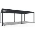 Produktbild: Weide Elektrische Deluxe Aluminium  Pergola 3,6 x 7,2 M mit LED
