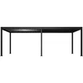 Produktbild: Weide Pergola Deluxe Elektrisch Pavillon Terrassenüberdachung Alu LED 3,6x7,2 M, BxTxH: 720x360x255 cm grau 720 cm x 255 cm x 360 cm