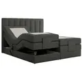 Produktbild: BOXBETT COMFORTO 140/200 - Dunkelgrau Struktur - H4