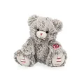 Produktbild: Janod Kaloo - Rouge Kaloo - Maé Plüschbär Grau Prestige 24 cm - Kleiner Teddybär mit Seidenweichem Fell - Ultra-Weiches Stofftier für Babys - Ab Geburt, K223001, SMALL