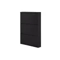 Produktbild: WOOOD Schuhschrank   ¦ schwarz ¦ Maße (cm): B: 66 H: 103