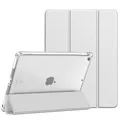 Produktbild: Fintie Hülle für iPad 9. Generation 2021/8. Gen 2020/7. Gen 2019 10.2 Zoll mit Stifthalter, ultradünne leichte Schutzhülle mit transparenter Rückseite und Auto Schlaf/Wach Funktion, Silber