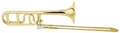 Produktbild: Classic Cantabile MardiBrass Kunststoff Bb/F-Quartposaune gold