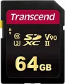 Produktbild: Transcend SD 64GB 180/285 Cl.10SDXC UHS-II U3 TRC | 700S