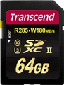 Produktbild: Transcend Premium 700S SDXC-Karte 64 GB Class 10, UHS-II, UHS-Class 3, v90 Video Speed Class