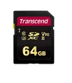 Produktbild: Transcend SDXC 700S Memory Card UHS- II, C10, U3, V90, 8K, Ultra HD TS64GSDC700S
