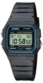 Produktbild: Unisex Uhr CASIO F-91W VINTAGE Silikon Schwarz Klassiker Weckfunktion DD