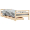 Produktbild: vidaXL Kinderbett mit Schubladen 90x190 cm Massivholz Kiefer