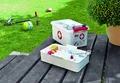 Produktbild: sunware® Erste-Hilfe-Box the q-line 6,0 l - 30,0 x 20,0 x 14,5 cm weiß/rot H6164705