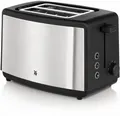 Produktbild: WMF Toaster 2 Scheiben Edelstahl matt Brötchenaufsatz 800W 7 Stufen schwarz