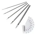 Produktbild: Piercing Nadeln, SOTICA 50PCS Edelstahl Piercingnadel Einweg Piercing Kanülen Gemischte Größen 12G 14G 16G 18G 20G Piercing Tool