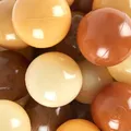 Produktbild: Bieco Bälle für Bällebad Chocolate Bliss 100 Stück Bunte Kinder Baby