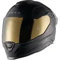 Produktbild: Nexx Y.100R Subsonic Helm, schwarz-gold, Größe M
